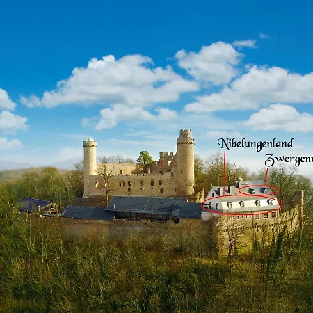 Schloss Auerbach Große Ferienwohnung Bensheim Exterior foto